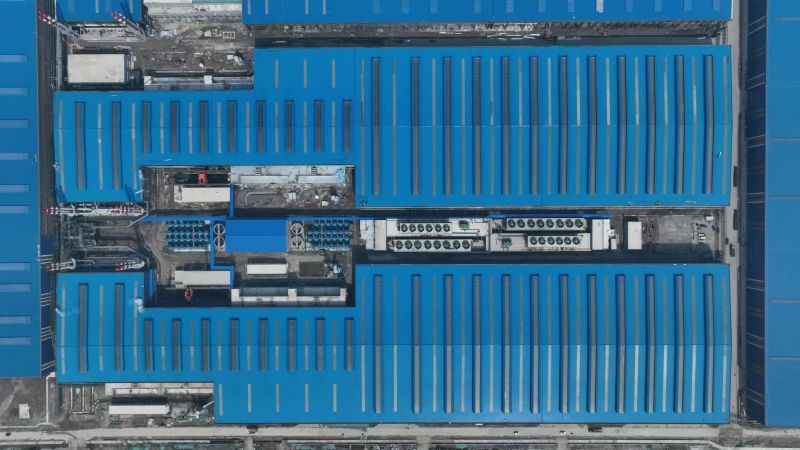 中冶華天總承包中天綠色精品棒材項目1